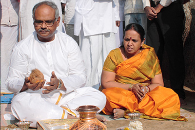 Bengaluru Achala Ashram Bhoomi Pooja