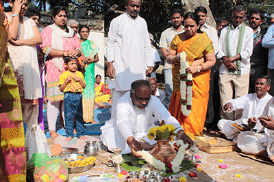 Bengaluru Achala Ashram Bhoomi Pooja